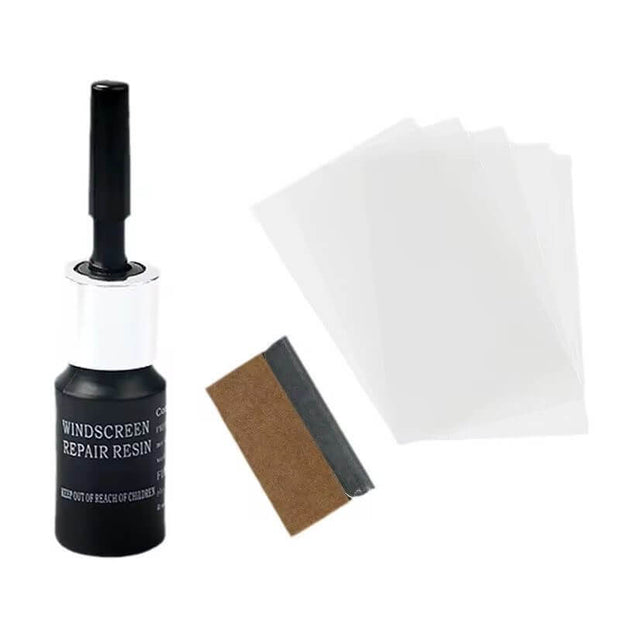 Colle de réparation de pare-brise, kit de fixation rapide